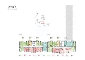 2-к квартира, вторичка, 63м2, 5/16 этаж
