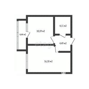 1-к квартира, вторичка, 35м2, 8/8 этаж