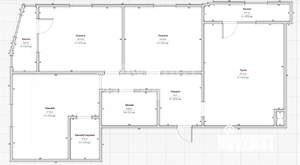 3-к квартира, вторичка, 89м2, 3/16 этаж