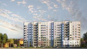 1-к квартира, вторичка, 34м2, 9/9 этаж