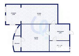 1-к квартира, вторичка, 47м2, 3/9 этаж