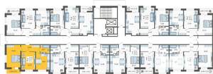 2-к квартира, вторичка, 52м2, 8/12 этаж