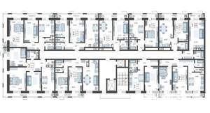 2-к квартира, строящийся дом, 67м2, 9/12 этаж