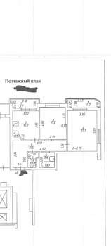2-к квартира, вторичка, 60м2, 13/22 этаж