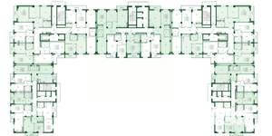 Студия квартира, сданный дом, 26м2, 13/15 этаж