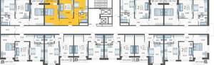 2-к квартира, вторичка, 51м2, 10/16 этаж