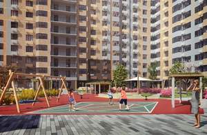 1-к квартира, сданный дом, 37м2, 18/23 этаж