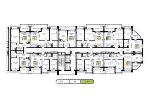 1-к квартира, вторичка, 51м2, 14/16 этаж