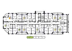 1-к квартира, вторичка, 44м2, 2/16 этаж
