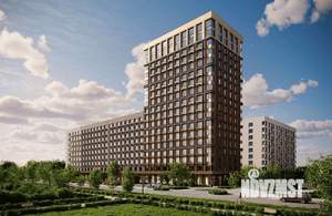 1-к квартира, строящийся дом, 37м2, 5/18 этаж