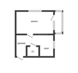 1-к квартира, вторичка, 35м2, 5/5 этаж