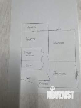 2-к квартира, вторичка, 38м2, 4/10 этаж