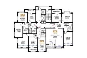 2-к квартира, строящийся дом, 71м2, 3/25 этаж