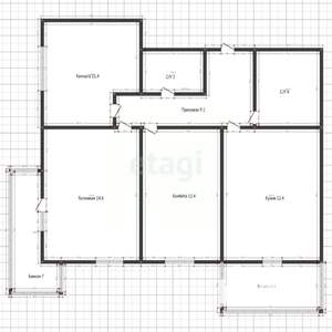 3-к квартира, вторичка, 70м2, 20/23 этаж