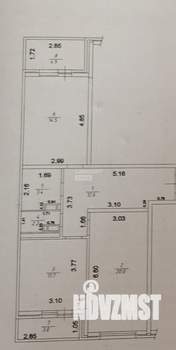 2-к квартира, вторичка, 64м2, 14/16 этаж