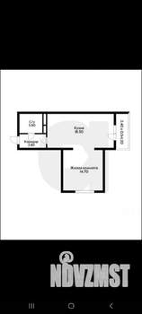 1-к квартира, сданный дом, 40м2, 7/8 этаж