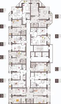 Студия квартира, вторичка, 28м2, 3/24 этаж