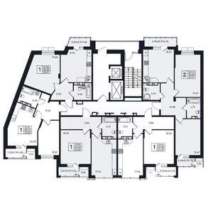2-к квартира, вторичка, 81м2, 4/12 этаж