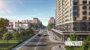 2-к квартира, сданный дом, 53м2, 3/16 этаж