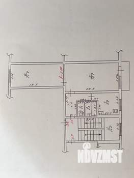 2-к квартира, вторичка, 45м2, 4/5 этаж