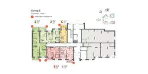 Студия квартира, вторичка, 24м2, 1/9 этаж
