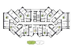 1-к квартира, вторичка, 37м2, 12/12 этаж