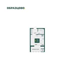 Студия квартира, вторичка, 28м2, 2/18 этаж