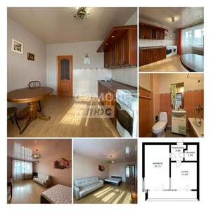 1-к квартира, вторичка, 39м2, 4/5 этаж