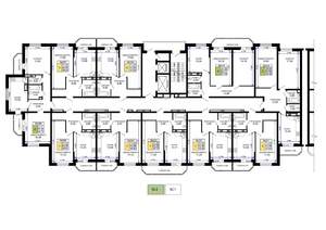 2-к квартира, вторичка, 65м2, 6/19 этаж