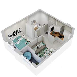 1-к квартира, вторичка, 35м2, 9/9 этаж