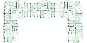 1-к квартира, вторичка, 43м2, 13/15 этаж