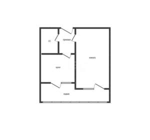 1-к квартира, вторичка, 47м2, 15/16 этаж