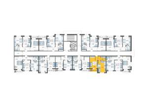 1-к квартира, вторичка, 35м2, 12/19 этаж