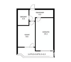 1-к квартира, вторичка, 35м2, 18/19 этаж