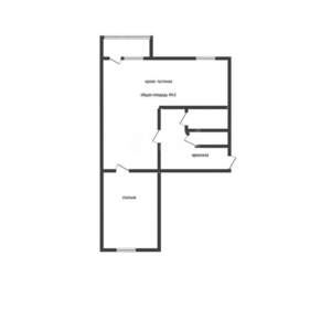 2-к квартира, вторичка, 42м2, 2/5 этаж