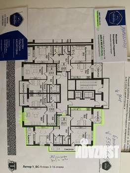 2-к квартира, вторичка, 78м2, 6/24 этаж