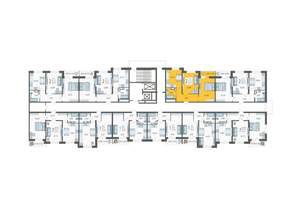 2-к квартира, вторичка, 51м2, 15/16 этаж
