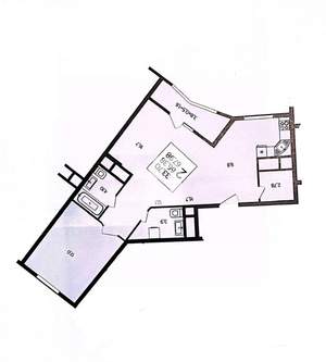 2-к квартира, вторичка, 66м2, 9/12 этаж