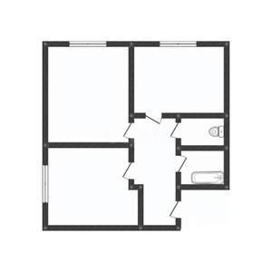 2-к квартира, вторичка, 52м2, 1/9 этаж