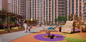 1-к квартира, строящийся дом, 38м2, 3/12 этаж