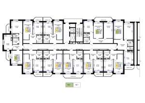 2-к квартира, вторичка, 65м2, 13/19 этаж