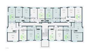 2-к квартира, вторичка, 68м2, 2/3 этаж