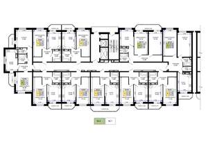 2-к квартира, вторичка, 65м2, 18/19 этаж