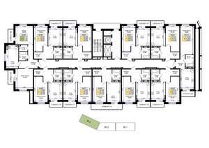 1-к квартира, вторичка, 45м2, 12/15 этаж