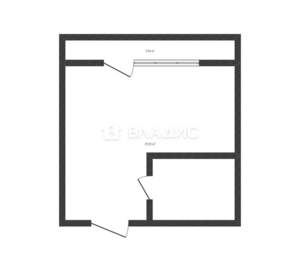 Студия квартира, вторичка, 25м2, 6/21 этаж