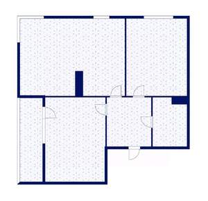 2-к квартира, вторичка, 53м2, 14/21 этаж