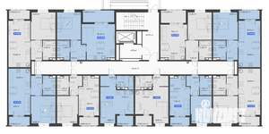 1-к квартира, строящийся дом, 34м2, 1/5 этаж