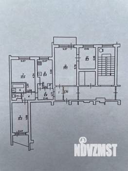 4-к квартира, вторичка, 75м2, 7/9 этаж