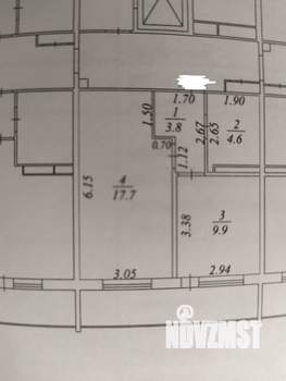 1-к квартира, вторичка, 36м2, 10/14 этаж