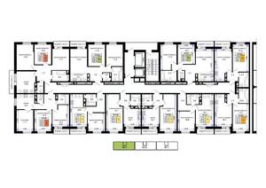 3-к квартира, вторичка, 55м2, 6/16 этаж